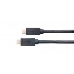 Kramer Electronics CU32/FF3 cable USB 0,9 m USB 3.2 Gen 2 (3.1 Gen 2) USB C Negro